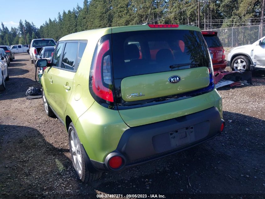 2014 KIA SOUL + - KNDJP3A50E7039679