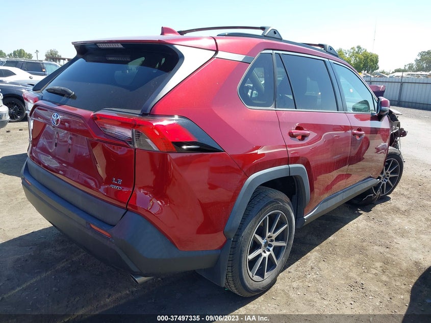 VIN 2T3G1RFV4KW035142 2019 TOYOTA RAV4 LE