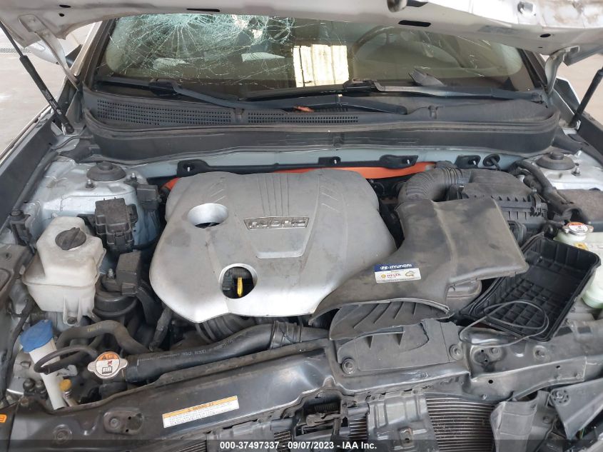 2013 HYUNDAI SONATA HYBRID LIMITED - KMHEC4A49DA084692