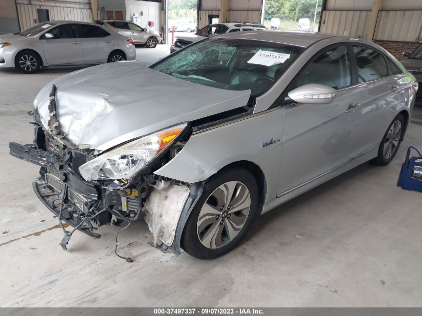 2013 HYUNDAI SONATA HYBRID LIMITED - KMHEC4A49DA084692