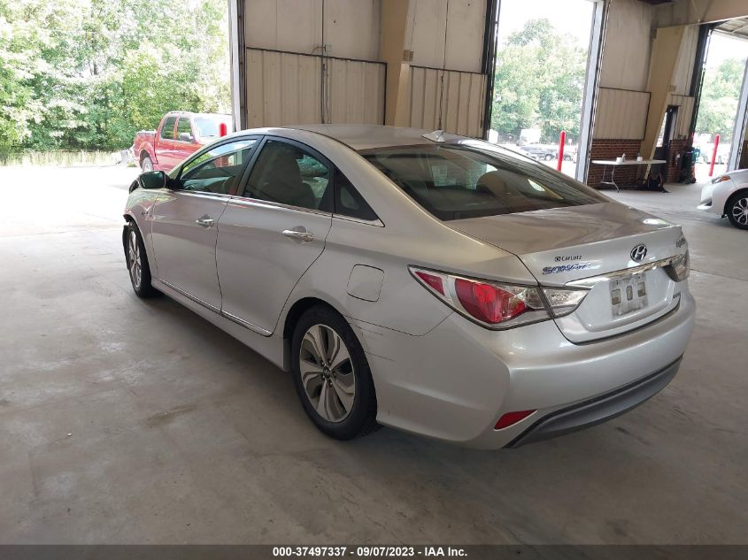 2013 HYUNDAI SONATA HYBRID LIMITED - KMHEC4A49DA084692