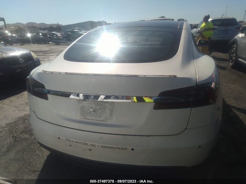 2015 TESLA MODEL S 85D - 5YJSA1H21FFP78092