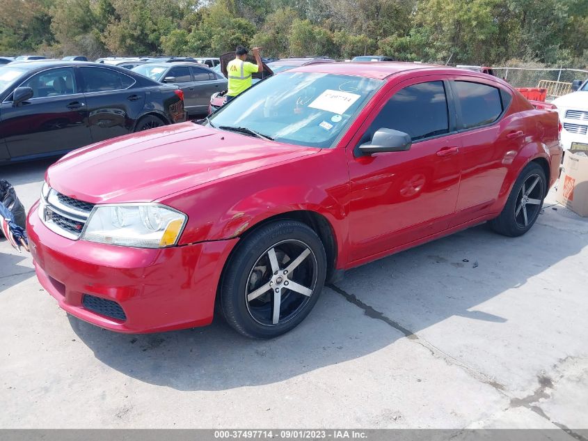 2014 DODGE AVENGER SE - 1C3CDZAB9EN214425