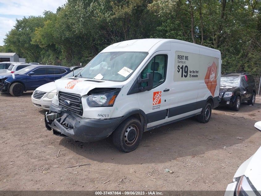VIN 1FTBW2CMXJKA87249 2018 FORD TRANSIT VAN