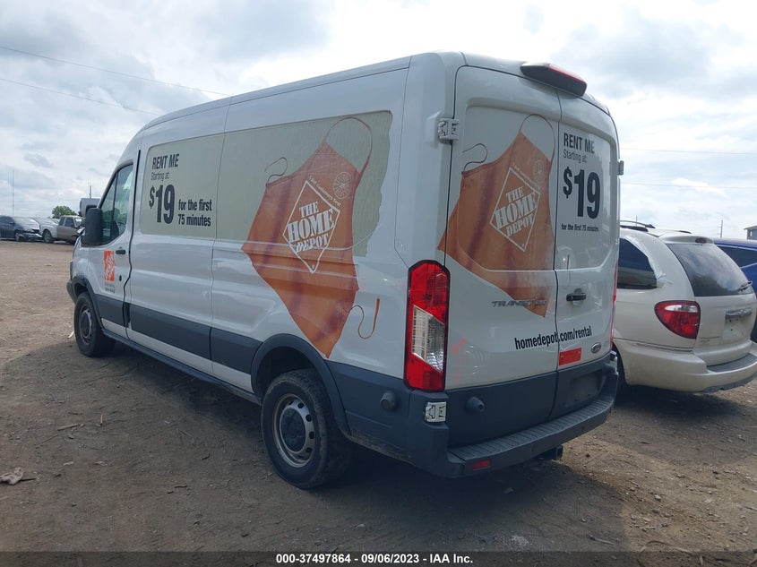VIN 1FTBW2CMXJKA87249 2018 FORD TRANSIT VAN