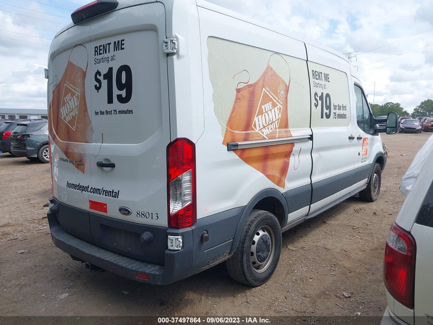 VIN 1FTBW2CMXJKA87249 2018 FORD TRANSIT VAN