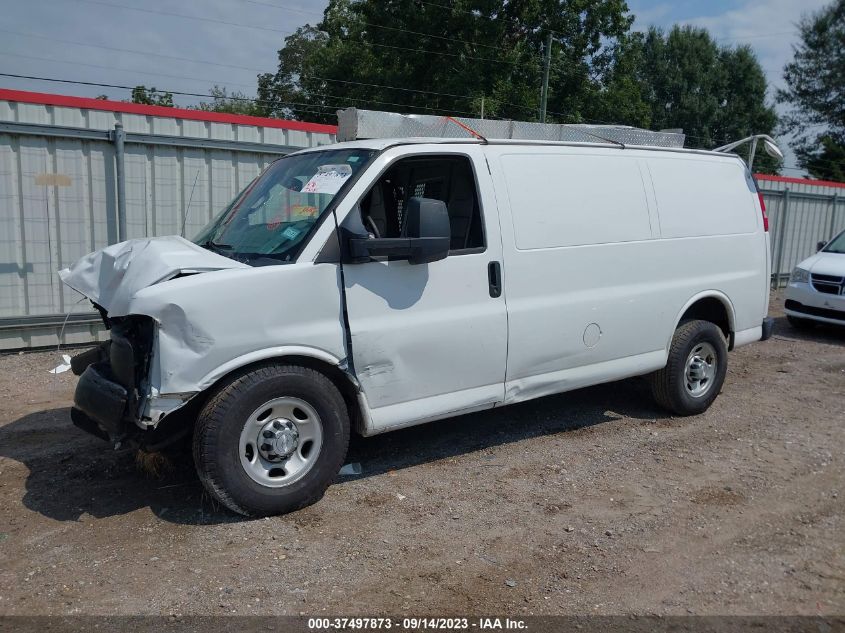 2016 CHEVROLET EXPRESS 2500 WORK VAN 1GCWGAFF3G1247234
