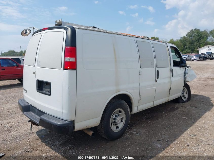 2016 CHEVROLET EXPRESS 2500 WORK VAN 1GCWGAFF3G1247234