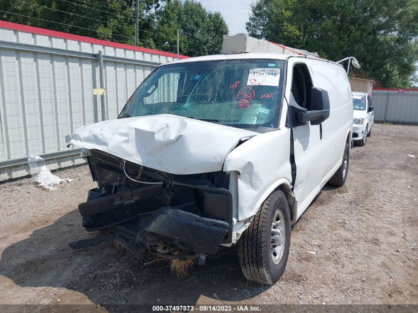 2016 CHEVROLET EXPRESS 2500 WORK VAN 1GCWGAFF3G1247234