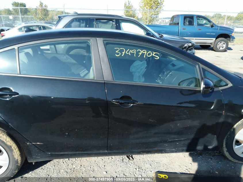2016 KIA FORTE LX - KNAFK4A6XG5496675