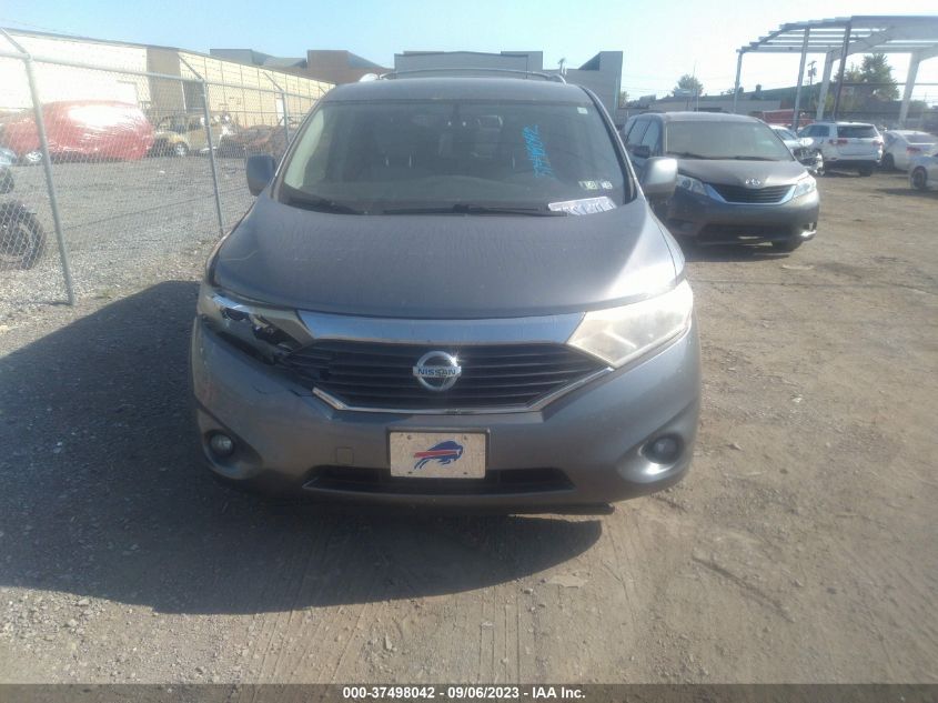 2014 NISSAN QUEST SV - JN8AE2KP0E9105575