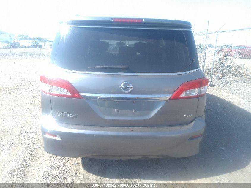 2014 NISSAN QUEST SV - JN8AE2KP0E9105575