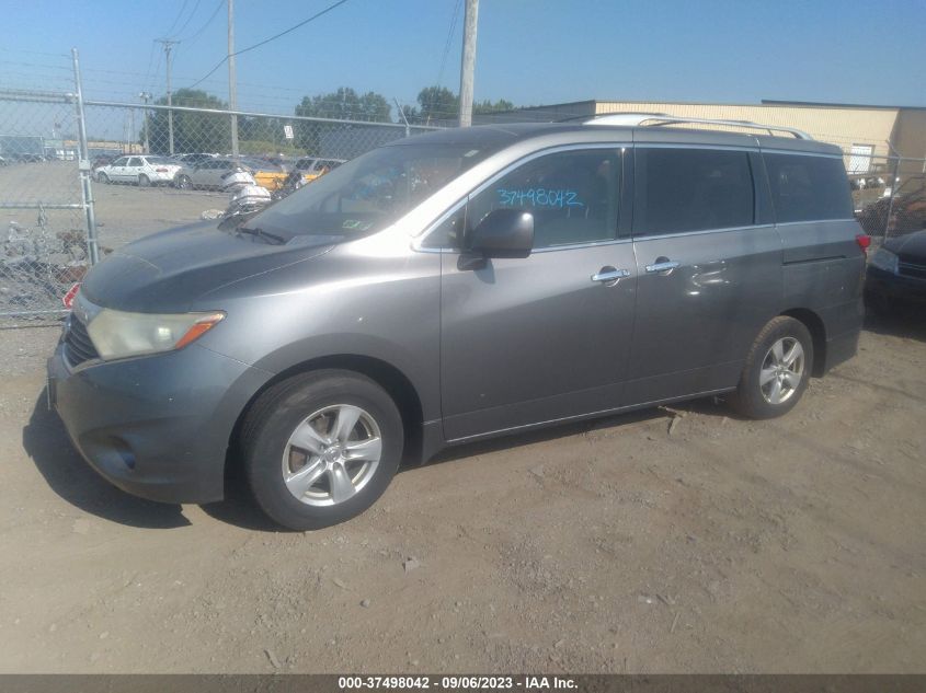 2014 NISSAN QUEST SV - JN8AE2KP0E9105575