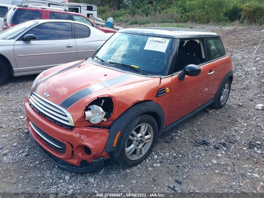 2013 MINI COOPER HARDTOP - WMWSU3C57DT680812