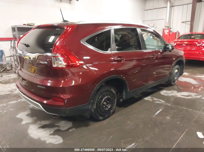 2016 HONDA CR-V TOURING - 5J6RM4H93GL121582