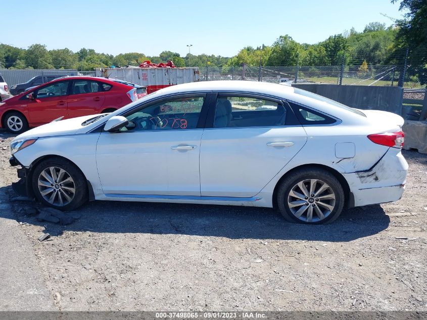 2017 HYUNDAI SONATA SPORT - 5NPE34AF1HH589954