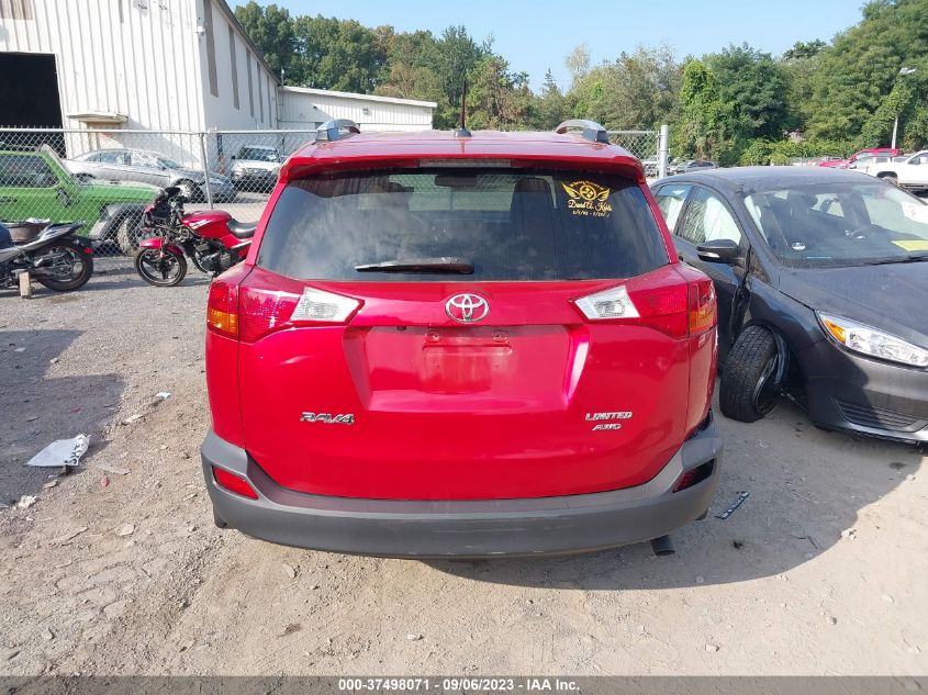 2015 TOYOTA RAV4 LIMITED - 2T3DFREVXFW384026