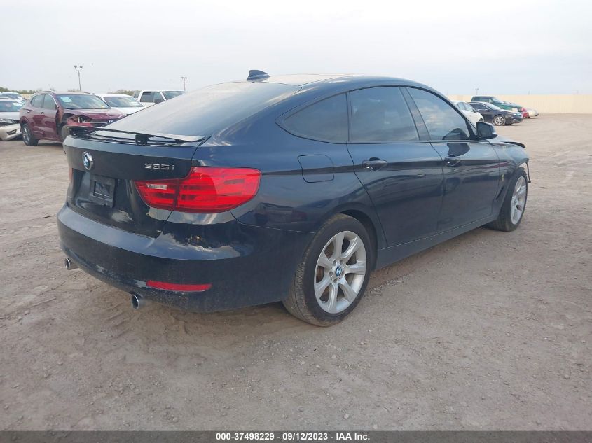2015 BMW 3 SERIES GRAN TURISMO 335I XDRIVE WBA3X9C55FD868563
