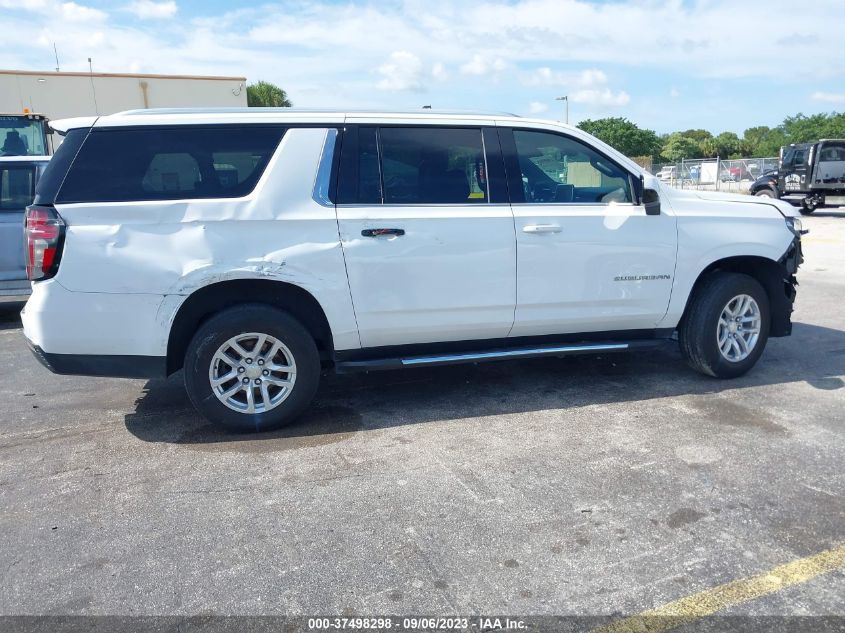 2022 CHEVROLET SUBURBAN LT - 1GNSCCKD1NR166362
