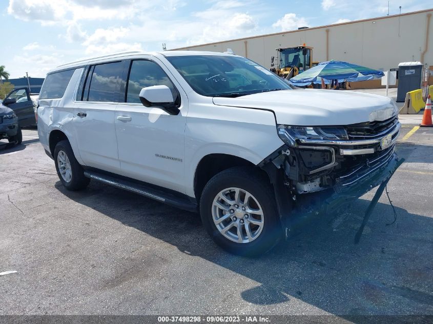 2022 CHEVROLET SUBURBAN LT - 1GNSCCKD1NR166362