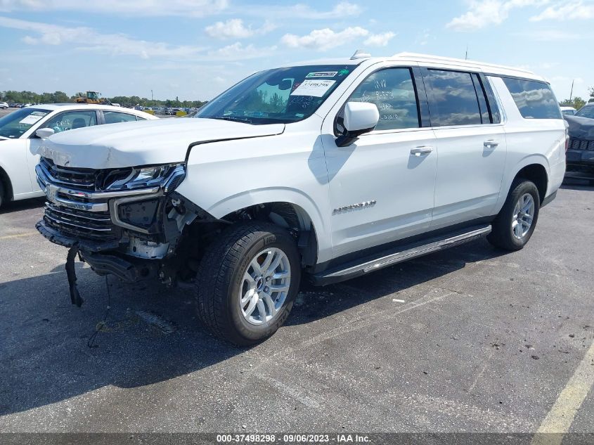 2022 CHEVROLET SUBURBAN LT - 1GNSCCKD1NR166362