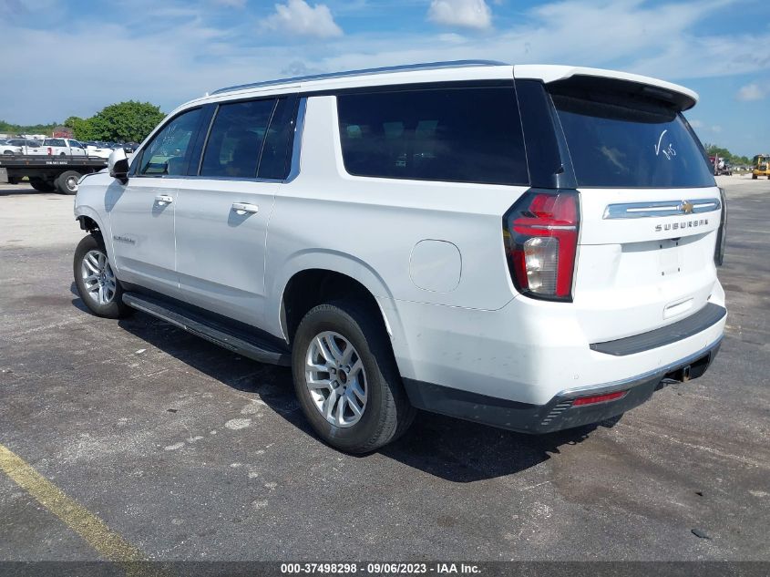 2022 CHEVROLET SUBURBAN LT - 1GNSCCKD1NR166362