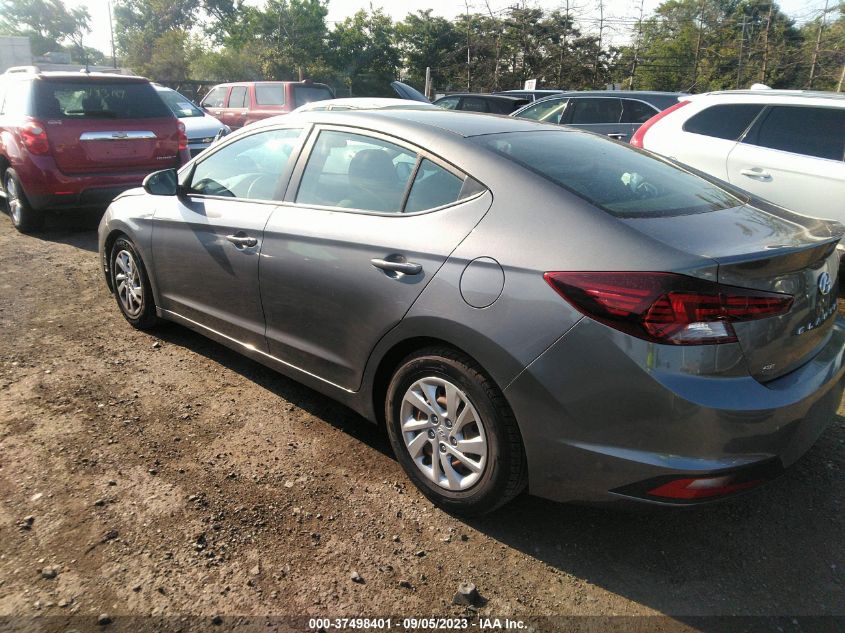 2019 HYUNDAI ELANTRA SE - 5NPD74LF8KH486521