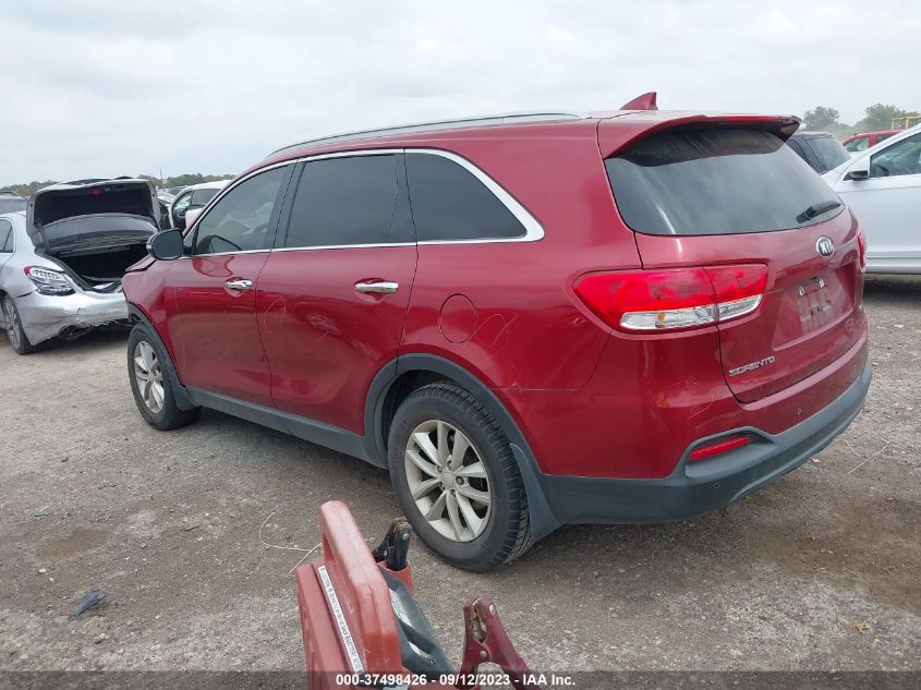 2018 KIA SORENTO LX - 5XYPG4A33JG417084