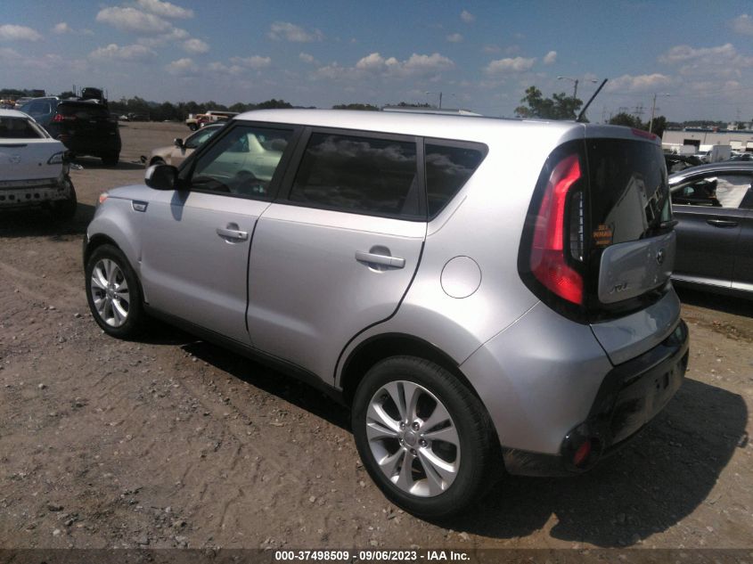 2016 KIA SOUL + - KNDJP3A51G7849163