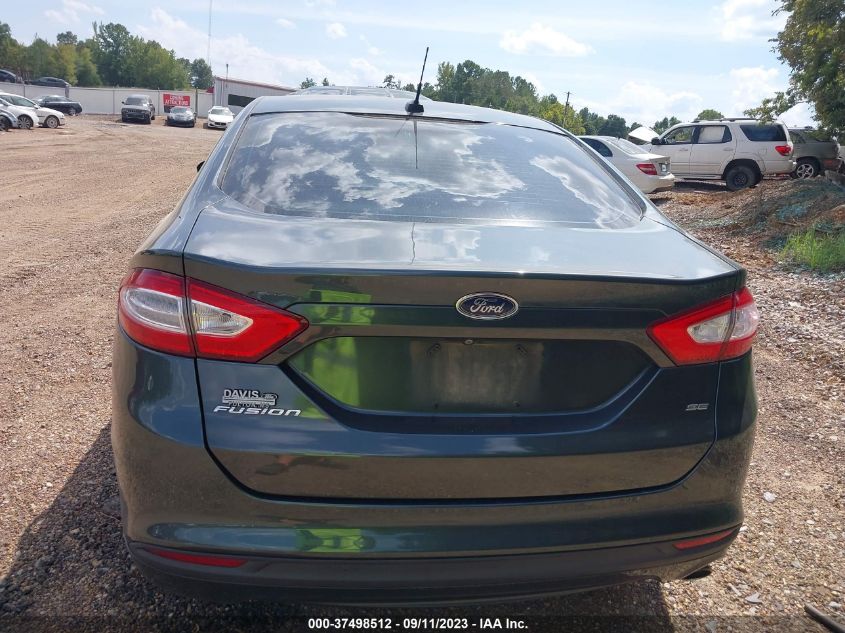 2015 FORD FUSION SE - 1FA6P0H70F5103007