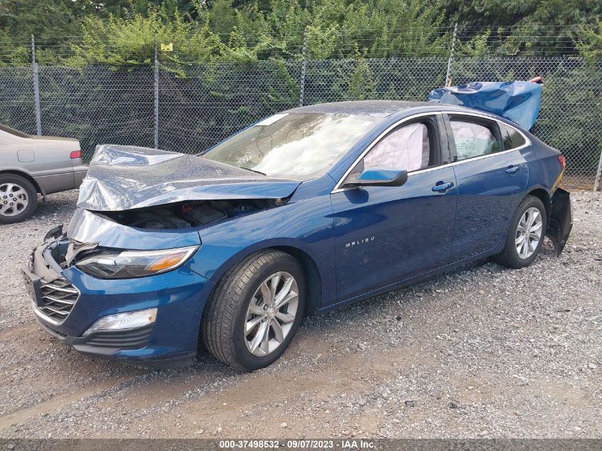 2019 CHEVROLET MALIBU LT - 1G1ZD5ST2KF107172