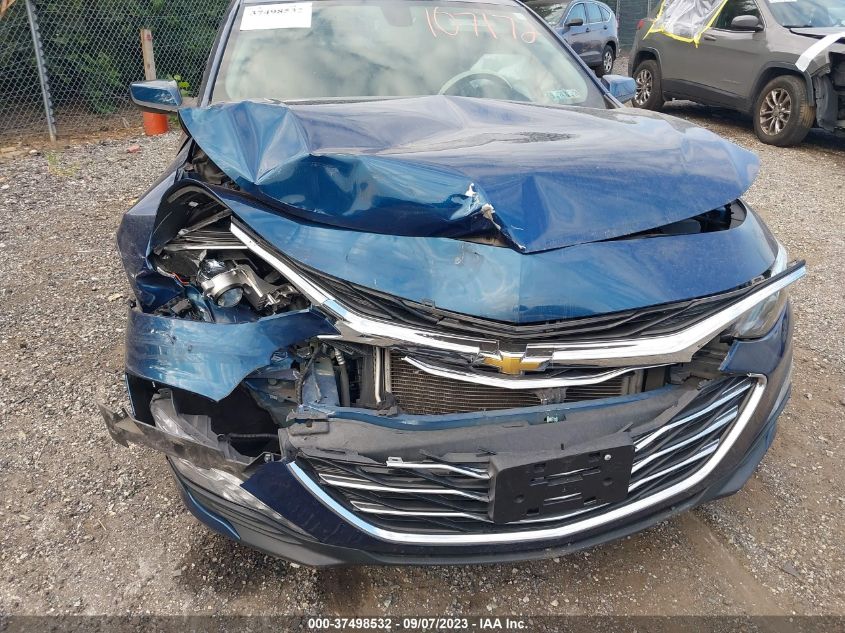 2019 CHEVROLET MALIBU LT - 1G1ZD5ST2KF107172