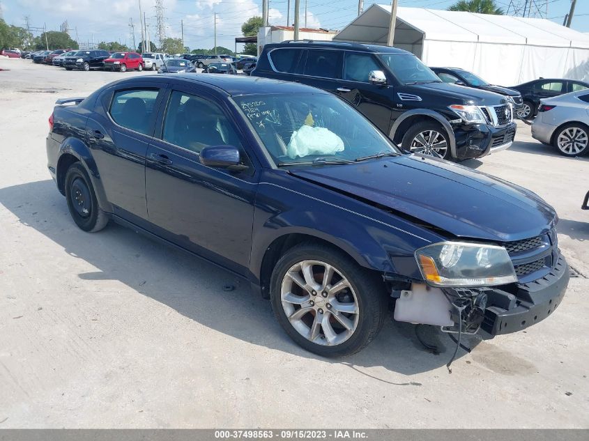 2013 DODGE AVENGER R/T - 1C3CDZBG2DN582180