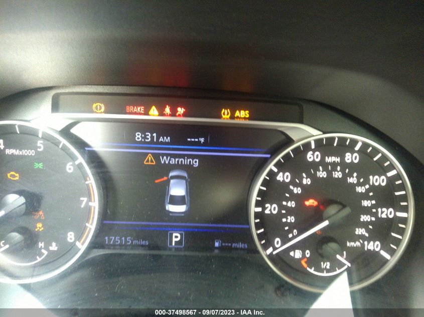 2020 NISSAN ALTIMA 2.5 SV - 1N4BL4DV7LC116575