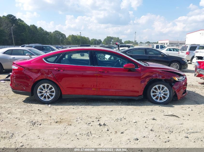 2016 FORD FUSION S - 1FA6P0G76G5120056