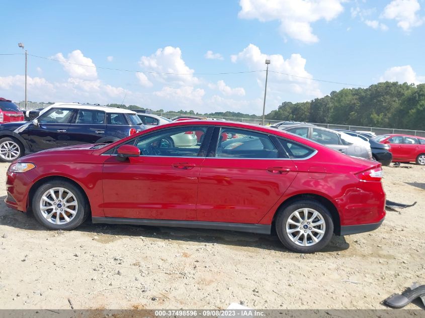 2016 FORD FUSION S - 1FA6P0G76G5120056