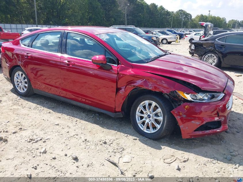 2016 FORD FUSION S - 1FA6P0G76G5120056