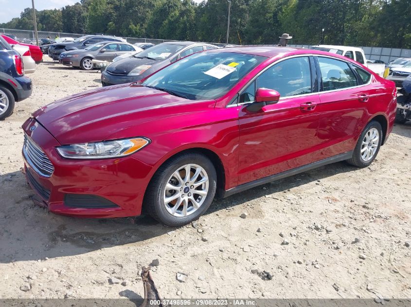 2016 FORD FUSION S - 1FA6P0G76G5120056