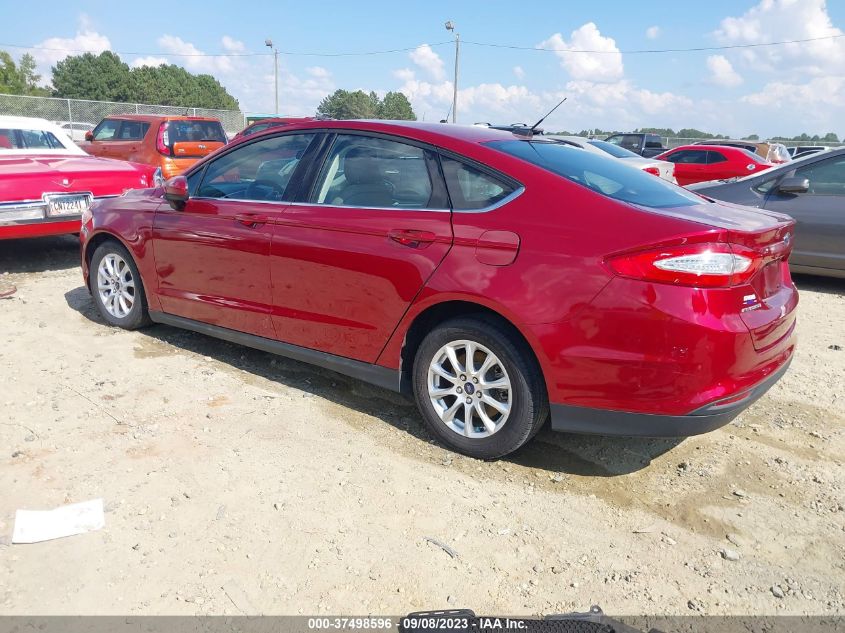 2016 FORD FUSION S - 1FA6P0G76G5120056