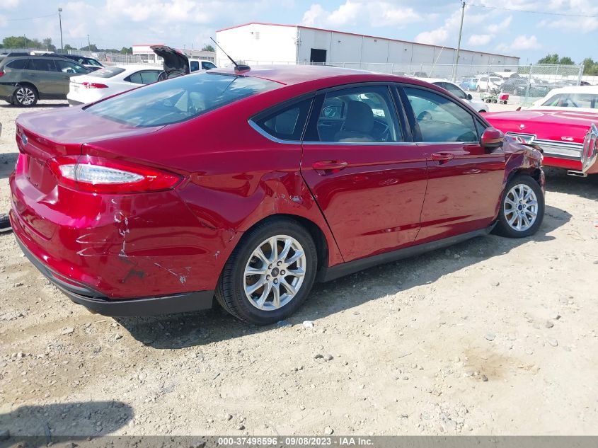 2016 FORD FUSION S - 1FA6P0G76G5120056