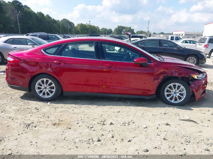 2016 FORD FUSION S - 1FA6P0G76G5120056