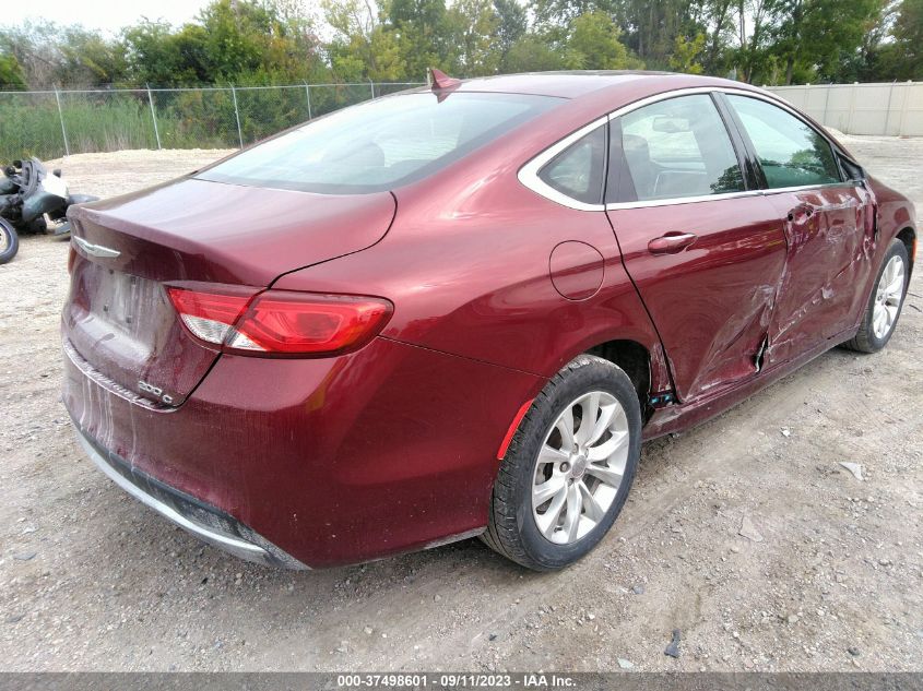 2015 CHRYSLER 200 C - 1C3CCCCB8FN536651