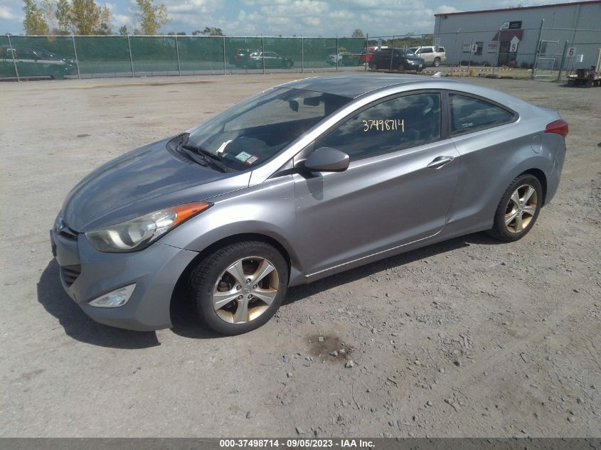 2013 HYUNDAI ELANTRA COUPE GS PZEV KMHDH6AE8DU013421