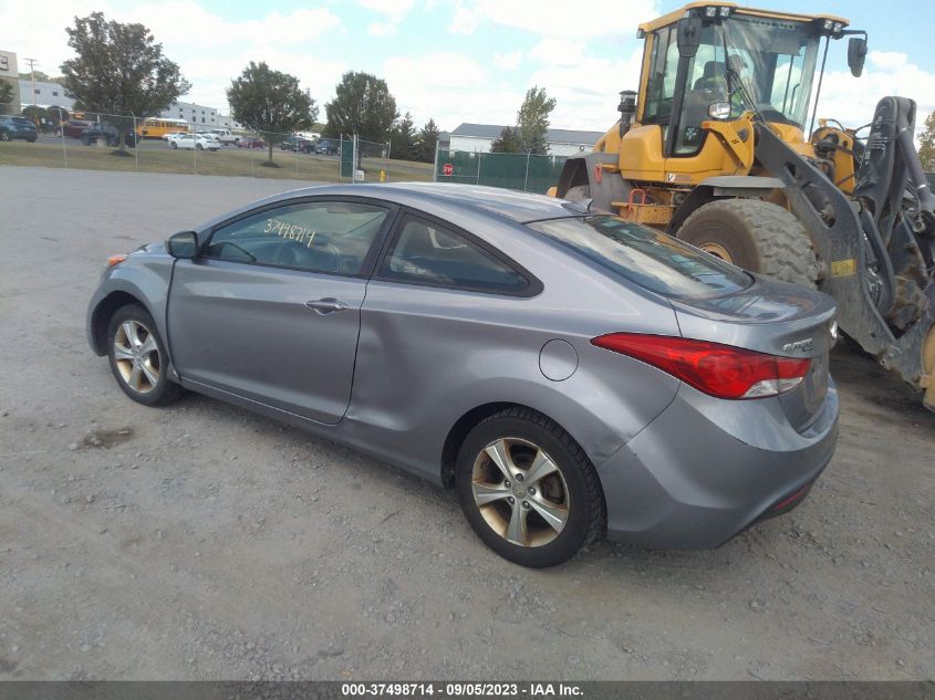 2013 HYUNDAI ELANTRA COUPE GS PZEV KMHDH6AE8DU013421