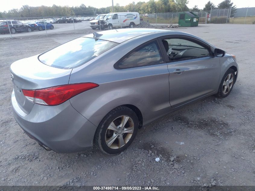 2013 HYUNDAI ELANTRA COUPE GS PZEV KMHDH6AE8DU013421