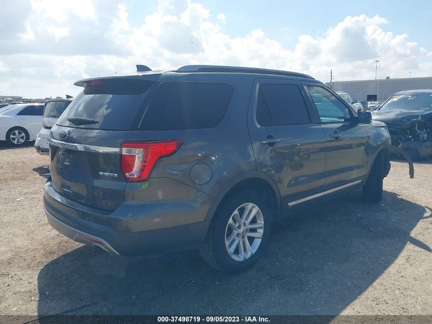 2016 FORD EXPLORER XLT - 1FM5K7D85GGA34344