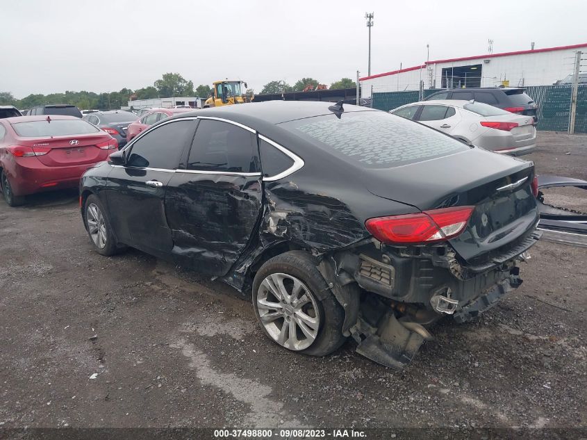 2016 CHRYSLER 200 LIMITED - 1C3CCCAB1GN157933