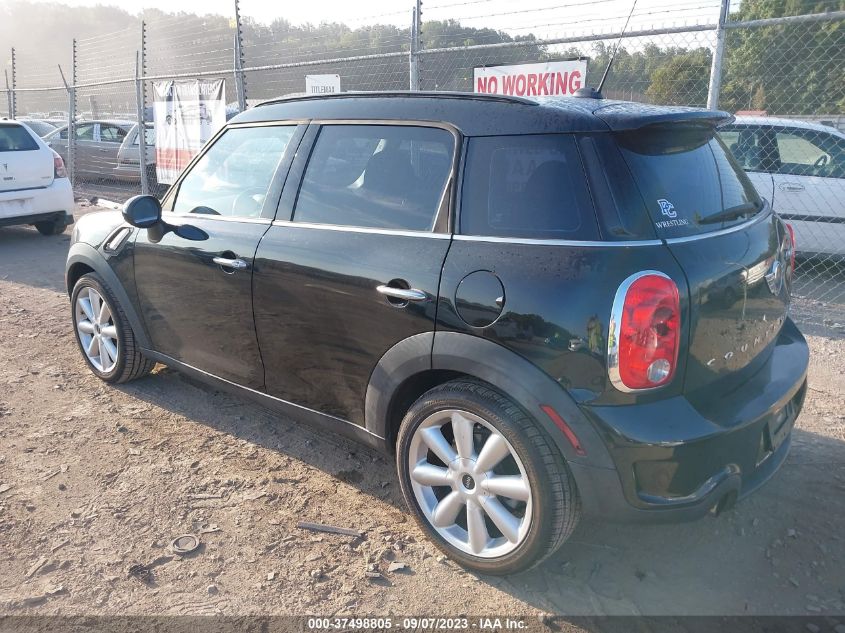 2014 MINI COOPER COUNTRYMAN S - WMWZC3C55EWT00402