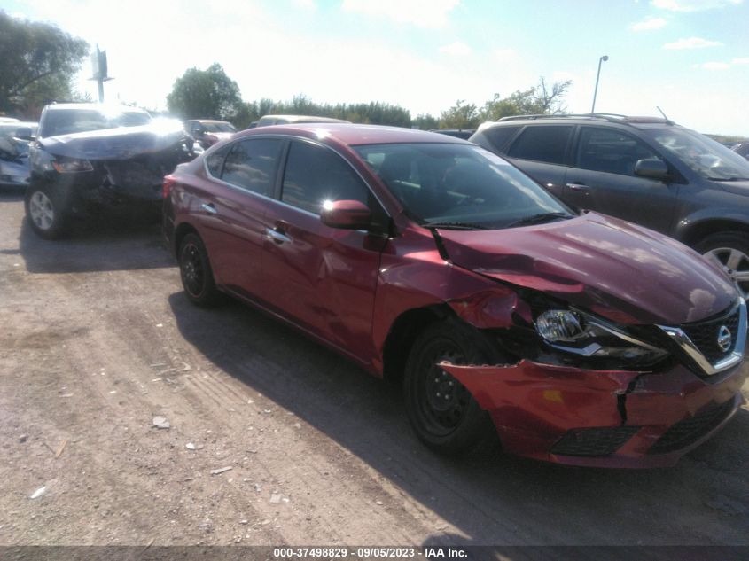 2016 NISSAN SENTRA SR/SL/S/SV/FE+ S - 3N1AB7AP4GL663073