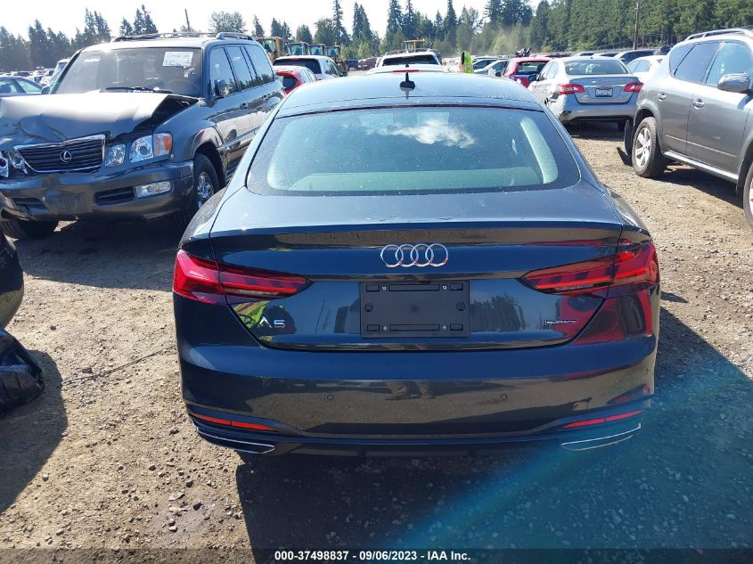 2022 AUDI A5 SPORTBACK PREMIUM PLUS - WAUCBCF55NA003471
